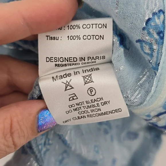 Miss june paris la blouse roumaine embellished top - Picture 5 of 7